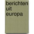 Berichten uit europa