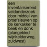 Een inventariserend veldonderzoek door middel van proefsleuven op de Kerkakker te Beek en Donk (plangebied Wijnkelderweg, zuidwest) door H.A. Hiddink
