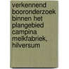 Verkennend booronderzoek binnen het plangebied Campina melkfabriek, Hilversum door E. Norde