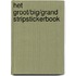 Het groot/big/grand stripstickerbook