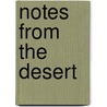 Notes from the desert by Ritzen