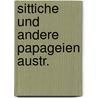 Sittiche und andere papageien austr. door Rutgers