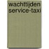 Wachttijden service-taxi