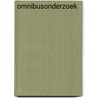 Omnibusonderzoek door W. Molenaar