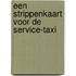 Een strippenkaart voor de service-taxi