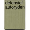 Defensief autoryden by Vervust