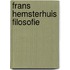 Frans Hemsterhuis filosofie