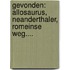 Gevonden: Allosaurus, Neanderthaler, Romeinse weg....