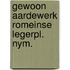 Gewoon aardewerk romeinse legerpl. nym.