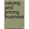 Valuing and pricing business door Onbekend
