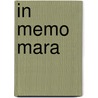 In memo mara by E. Buynder