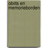 Obiits en Memorieborden door S. Crick