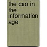 The CEO in the information age door P.M.A. Buuren