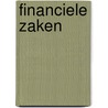 Financiele zaken door Onbekend