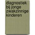 Diagnostiek bij jonge zwakzinnige kinderen