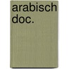 Arabisch doc. by Unknown