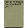 Kerk en 40 huizen ovezande bevel. gem. 1 door Bruyns