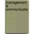 Management & communicatie