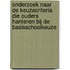 Onderzoek naar de keuzecriteria die ouders hanteren bij de basisschoolkeuze