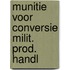 Munitie voor conversie milit. prod. handl
