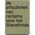 De effectiviteit van reclame voor het Lilianefonds