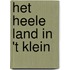 Het heele land in 't klein