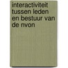 Interactiviteit tussen leden en bestuur van de NVON by M. Stoel