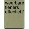 Weerbare tieners effectief? door W. Akkermans