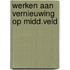 Werken aan vernieuwing op midd.veld
