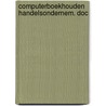 Computerboekhouden handelsondernem. doc door Linders