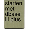 Starten met dbase iii plus door Henk Jans