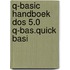 Q-basic handboek dos 5.0 q-bas.quick basi