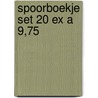 Spoorboekje set 20 ex a 9,75 by Unknown