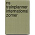 NS treinplanner international zomer
