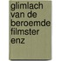 Glimlach van de beroemde filmster enz