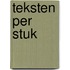Teksten per stuk
