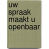 Uw spraak maakt u openbaar by S. Ralevic