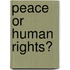 Peace or human rights?