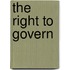 The right to govern