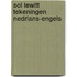 Sol lewitt tekeningen nedrlans-engels