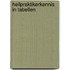 Heilpraktikerkennis in Tabellen
