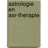 Astrologie en asr-therapie by Mossink