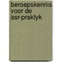 Beroepskennis voor de asr-praktyk