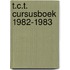 T.c.t. cursusboek 1982-1983