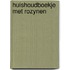 Huishoudboekje met rozynen