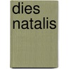 Dies Natalis door P. Naert