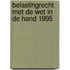 Belastingrecht met de wet in de hand 1995