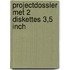 Projectdossier met 2 diskettes 3,5 inch