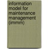 Information model for maintenance management (IMMM) door W.H. Slaterus