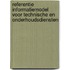 Referentie informatiemodel voor technische en onderhoudsdiensten